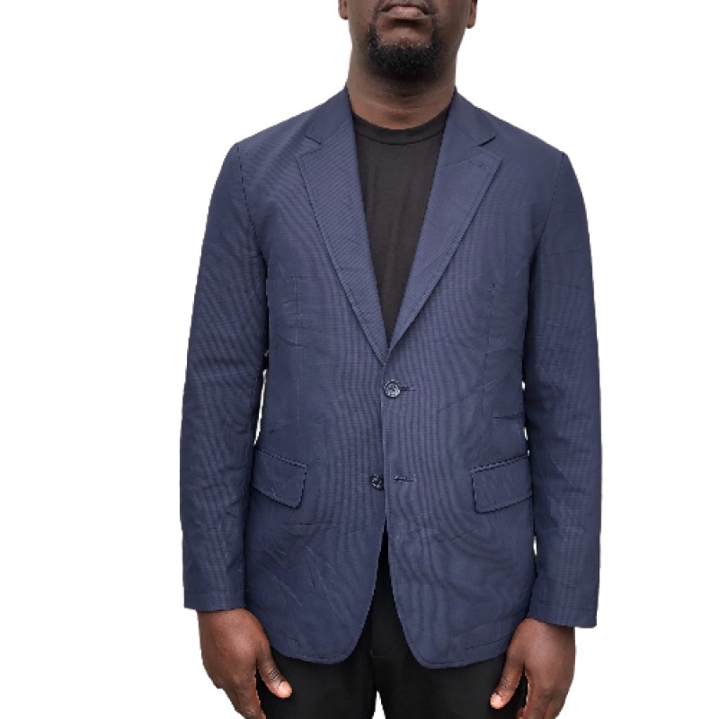 Blazer Hommes élégants carraux - Bleu