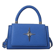 UYXIILU - Sac à Bandoulière Carré pour Femme Bleu