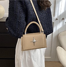 UYXIILU - Sac Carré pour Femme à Bandoulière Kaki