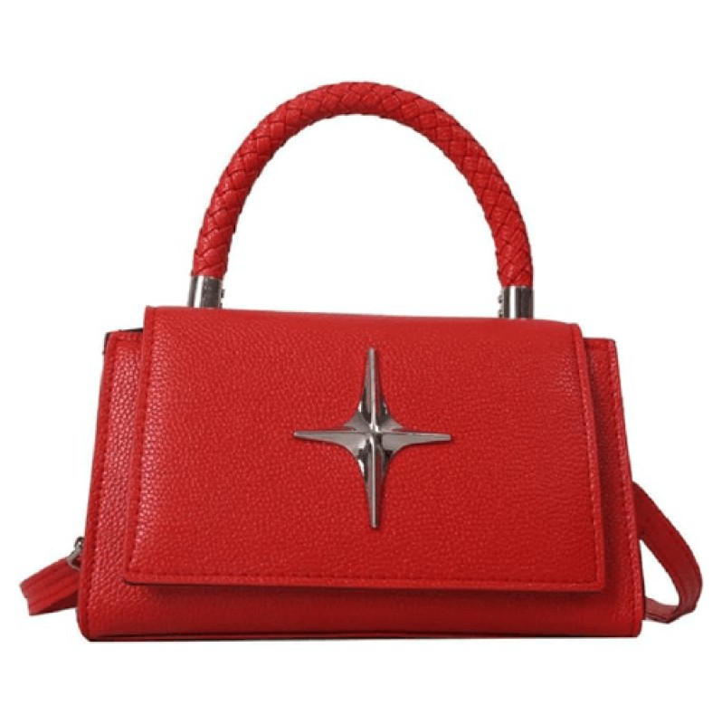 UYXIILU - Sac à Bandoulière Carré Dame Rouge