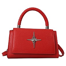 UYXIILU - Sac à Bandoulière Carré Dame Rouge