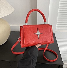 UYXIILU - Sac à Bandoulière Carré Dame Rouge