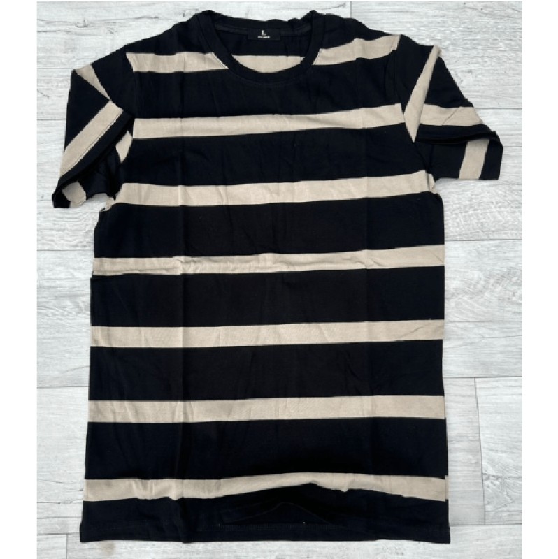 T-Shirt Manches Courtes 2 tons - Coton