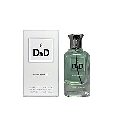 Eau De Parfum D&D Pour Homme 100ml Vaporisateur