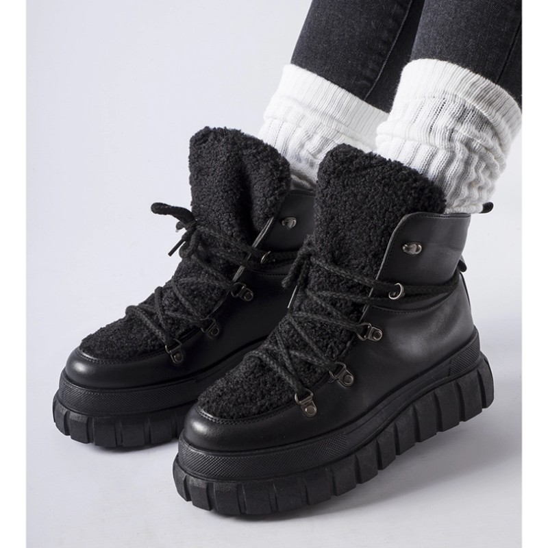 Chaussures Bottes Montantes - Noir