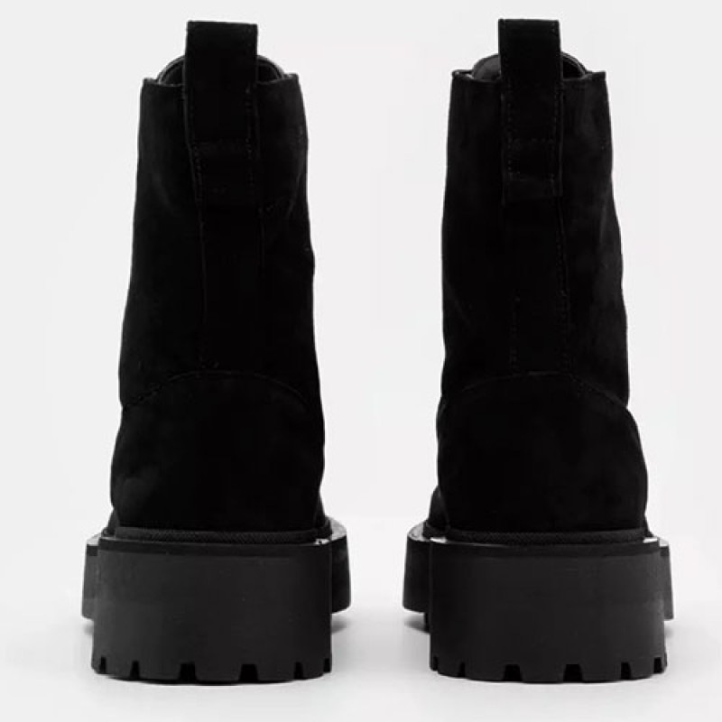 Chaussure Bottines à Lacets pour Hommes en Cuir