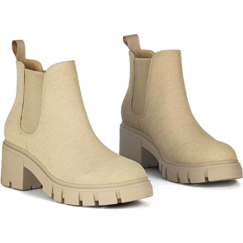Chaussure Bottines Chelsea Athlefit pour Femmes, Bottines à la Mode