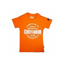 T-shirt Homme Chevignon - T-shirt Imprimé en Gomme Orange