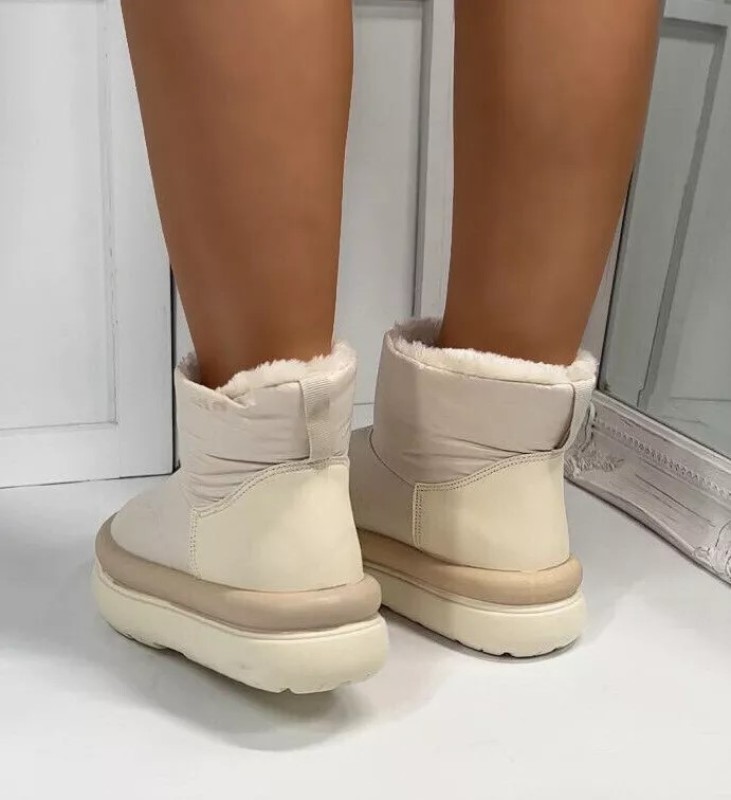 Bottines de Neige pour Femmes - Blanc