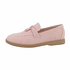 Chaussure Escarpins en daim rose Bibi