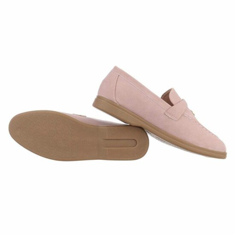 Chaussure Escarpins en daim rose Bibi