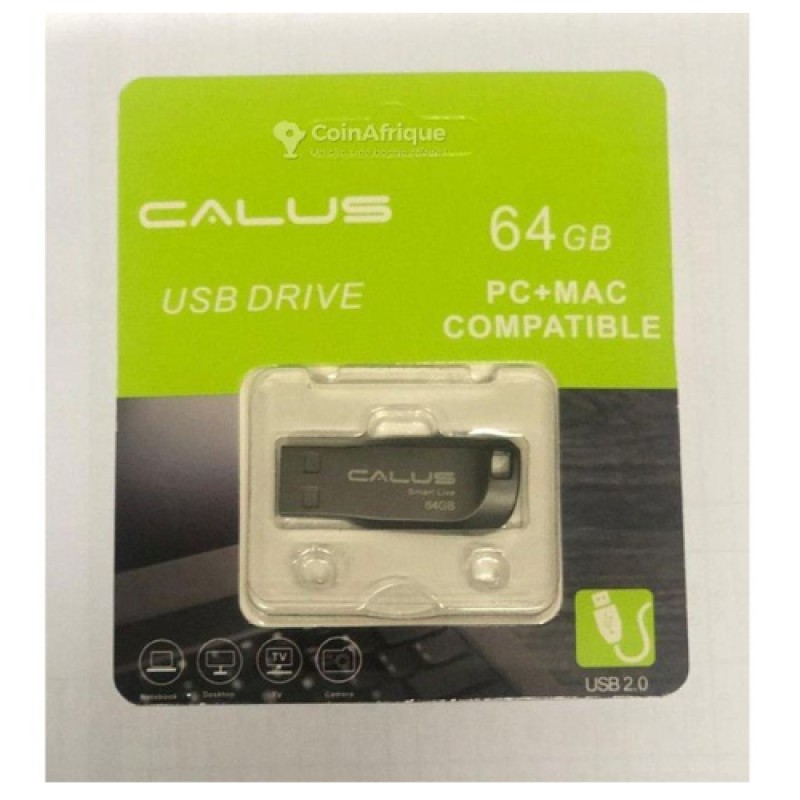 Clé USB 64Go Calus - gris