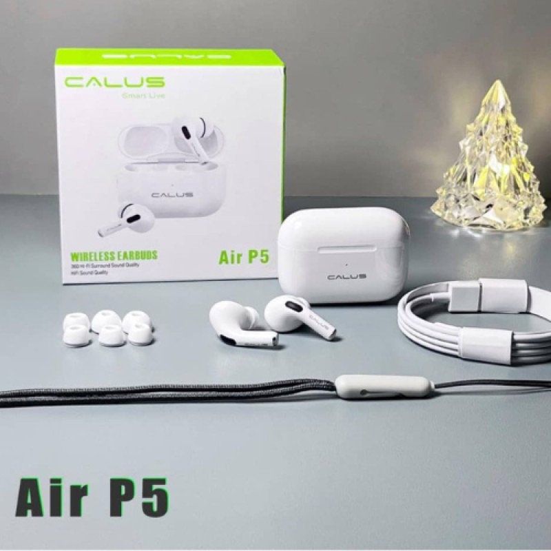 Calus Écouteur Bluetooth AIR P5 - Blanc