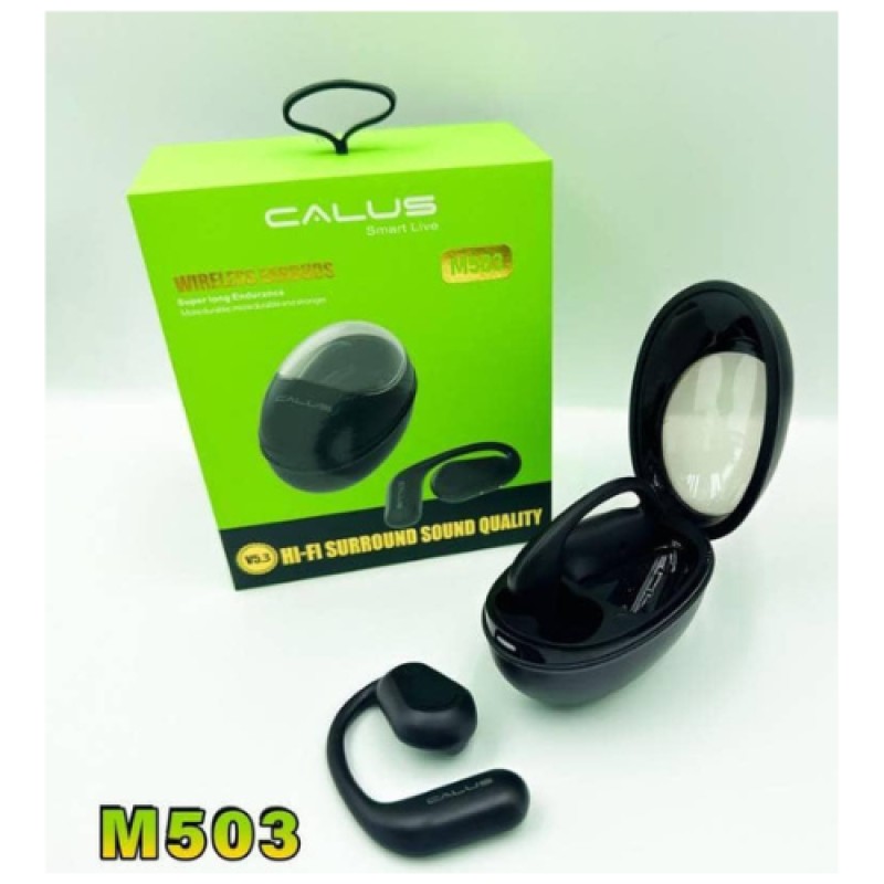 Calus Ecouteurs Bluetooth M503 V5.3 - Android / IOS  - Noir