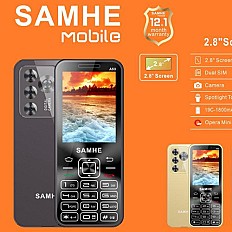 Téléphone SAMHE A60 2 SIM Radio FM - Noir