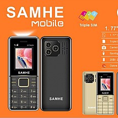 Téléphone SAMHE GT 5629 Triple SIM Radio FM - Noir