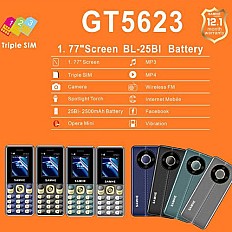Téléphone SAMHE GT 5623 Triple SIM Radio FM - Noir