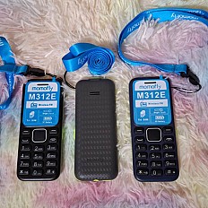 Téléphone Momofly M 312E Triple SIM - Noir