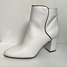 DANYL - Bottines à talons -Blanc