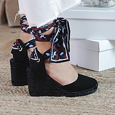 Mode Femme Espadrille Noir - HISPAFLEX
