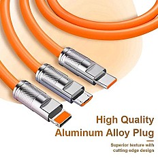 Câble de Chargeur 3 en 1 Calus CA-HI10 (Type-C / Lightning / Micro USB)