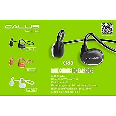 Calus Écouteurs Bluetooth GS3 – Modèle Collier