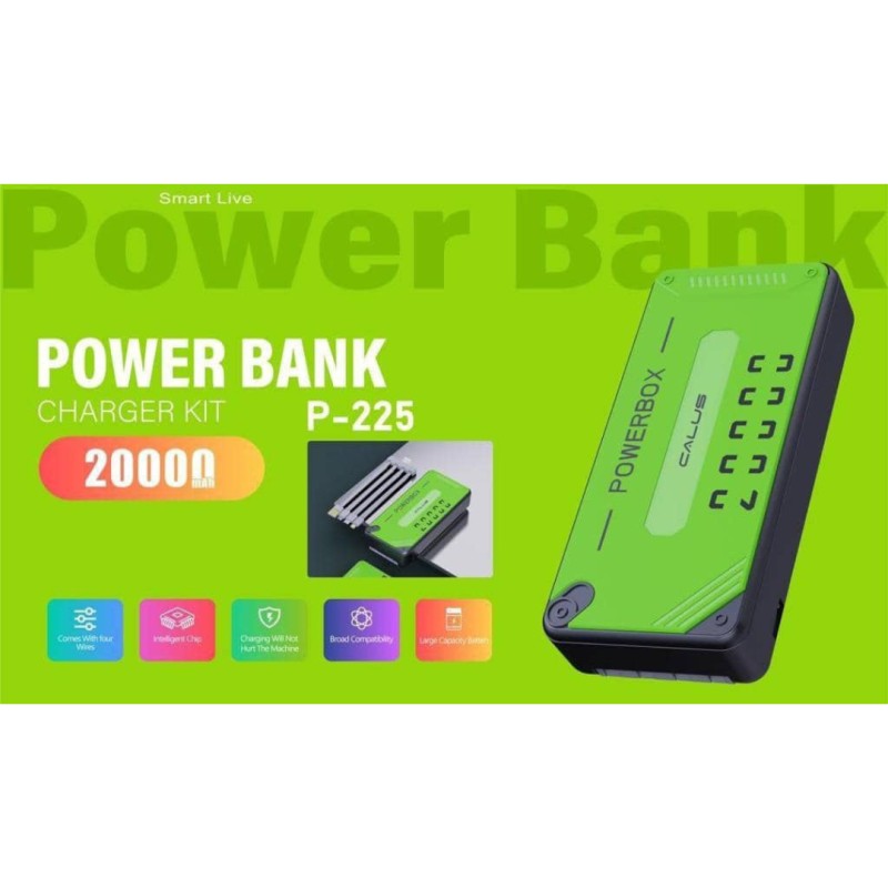Calus Power Bank P-225 - Puissance 20000 mAh