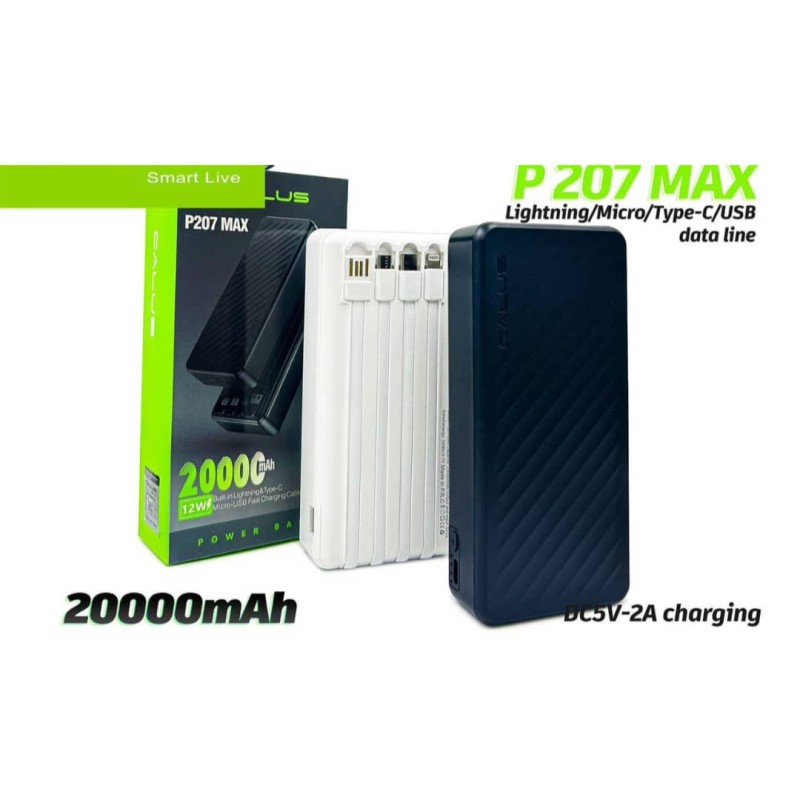 Calus Power Bank P207 MAX - Puissance 20000 mAh