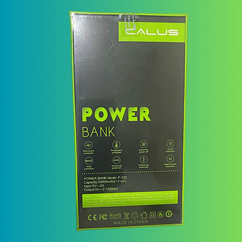 Calus Power Bank P-330 MAX - Puissance 30000 mAh